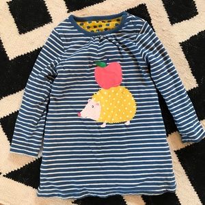 Reversible Hedgehog Longsleeve T-Shirt Dress